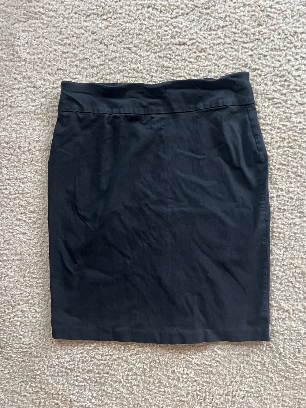 Soho Apparel Classic Black Pencil Skirt